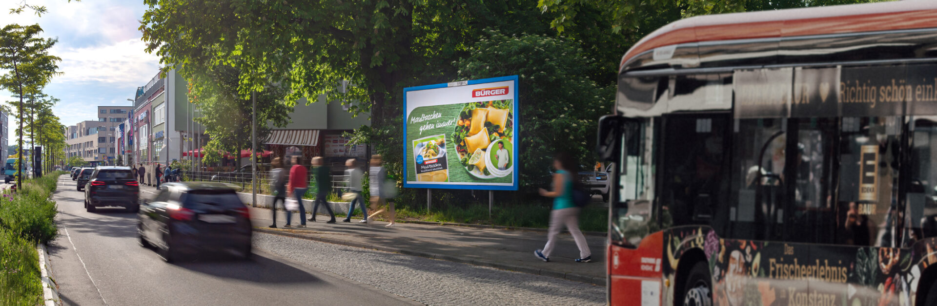 Großflächen Plakatwerbung